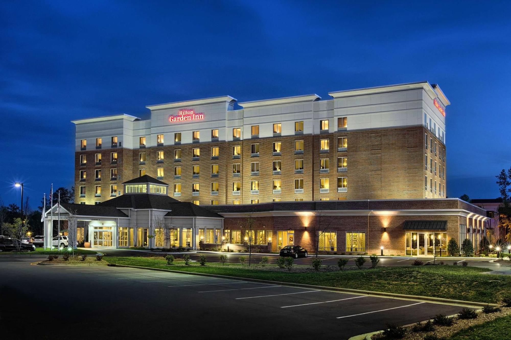 Hilton Garden Inn Raleigh Кэри Экстерьер фото