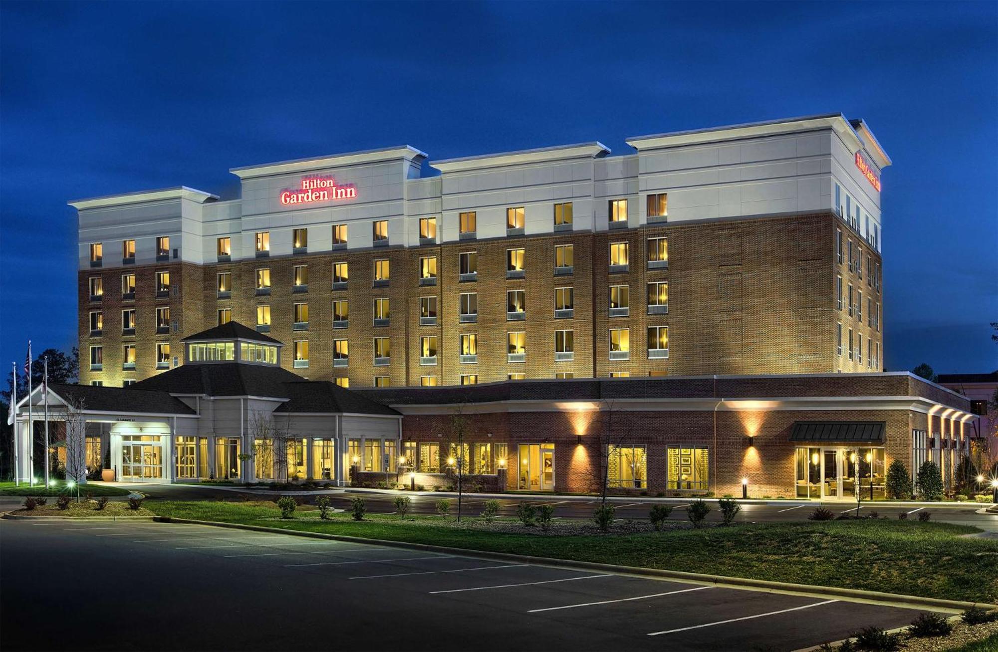 Hilton Garden Inn Raleigh Кэри Экстерьер фото